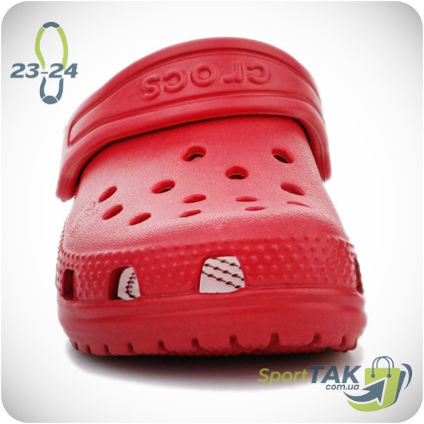 Крокси дитячі CROCS червоні 23-24
