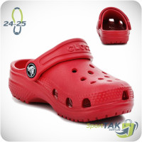Крокси дитячі CROCS червоні 24-25