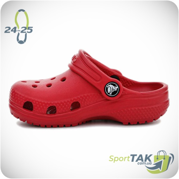Крокси дитячі CROCS червоні 24-25