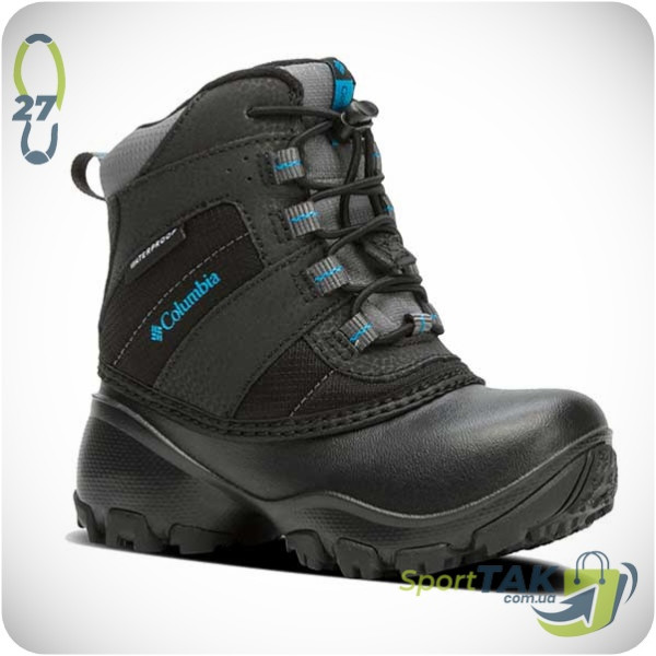 Дитячі черевики COLUMBIA ROPE TOW III чорні 27
