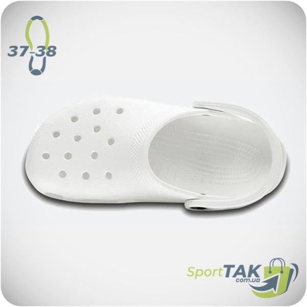 Крокси CROCS CLASSIC білі 37-38