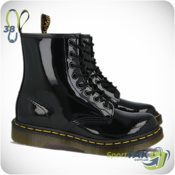 Черевики жіночі DR. MARTENS 1460 BLACK LAMPER 38