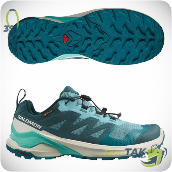 Жіночі кросівки 39 SALOMON X-ADVENTURE GTX W