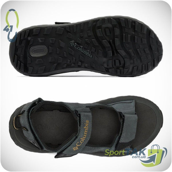 Чоловічі сандалії COLUMBIA KONOSHIKER 3 STRAP сірі 41