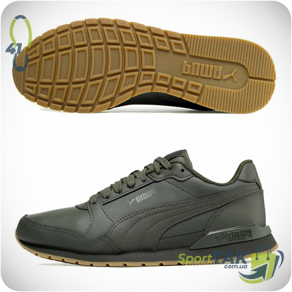 Чоловічі кросівки 41 PUMA ST RUNNER V3 L TRAINERS зелені