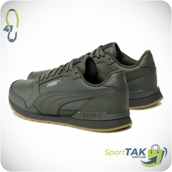 Чоловічі кросівки 41 PUMA ST RUNNER V3 L TRAINERS зелені