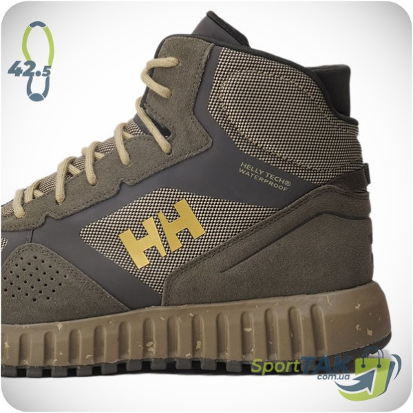 Ботинки мужские 42,5 HELLY HANSEN MONASHEE ULLR оливкові 