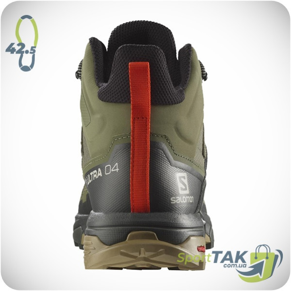 Чоловічі черевики 42,5 SALOMON X ULTRA 4 MID GTX