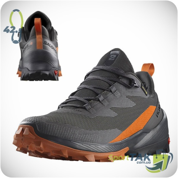 Чоловічі кросівки 42,5 SALOMON CROSS OVER 2 GTX сірі