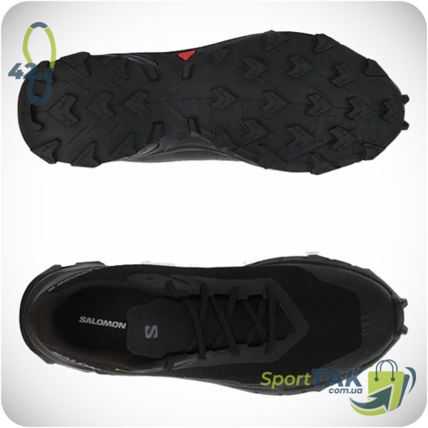 Чоловічі кросівки 42,5 SALOMON ALPHACROSS 5 GTX чорні