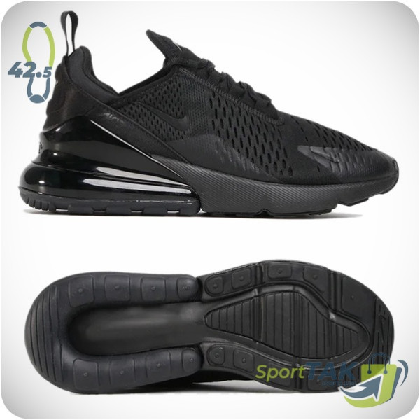 Кросівки чоловічі 42,5 NIKE AIR MAX 270 чорні