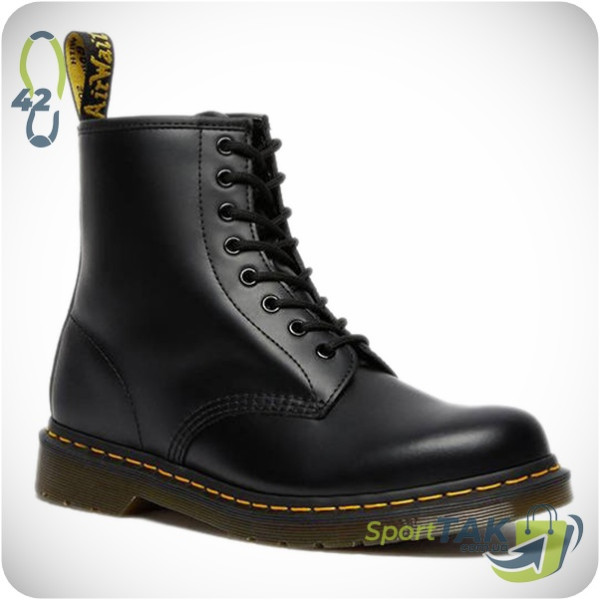 Черевики унісекс DR. MARTENS 1460 BLACK SMOOTH 42