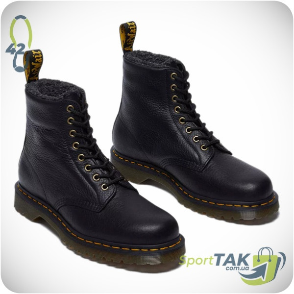 Черевики чоловічі DR. MARTENS 1460 FAUX FUR LINED GRIZZLY 42