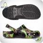 Крокси CROCS CLASSIC SPRAY CAMO CLOG темно-зелені 42-43