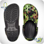 Крокси CROCS CLASSIC SPRAY CAMO CLOG темно-зелені 42-43