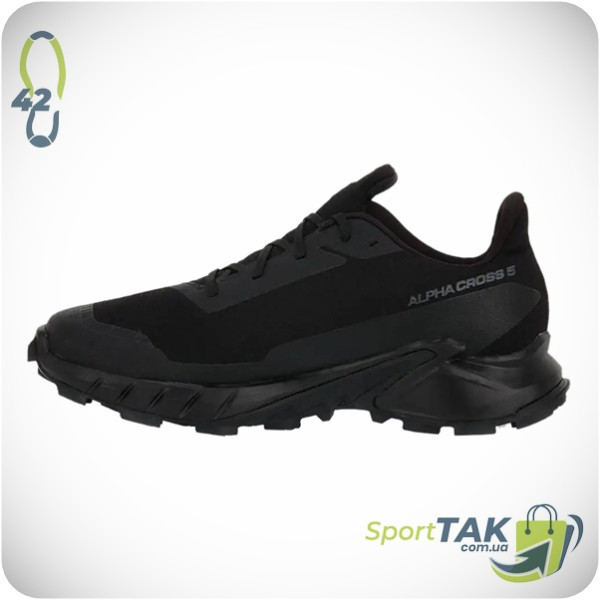 Чоловічі кросівки 42 SALOMON ALPHACROSS 5 GTX чорні