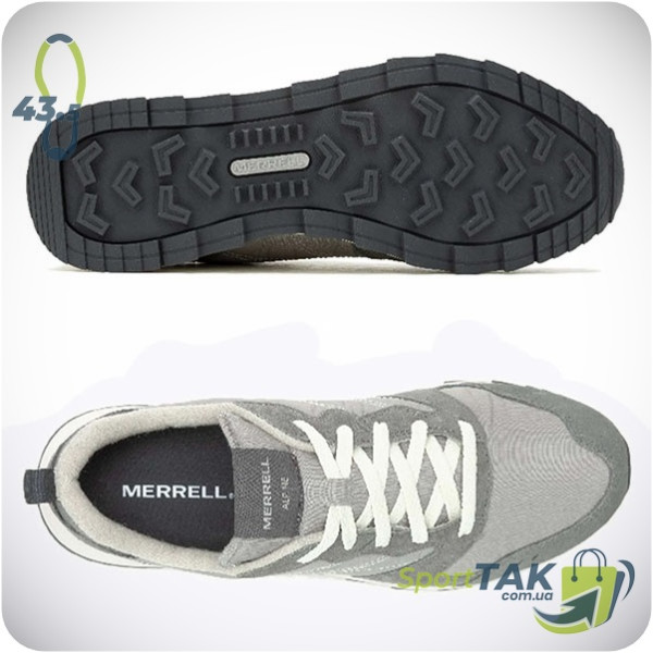Кросівки чоловічі 43,5 MERRELL ALPINE 83 SNEAKER SPORT сірі