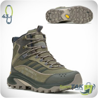 Черевики чоловічі 43,5 MERRELL MOAB SPEED 2 THERMO MID WP зелені