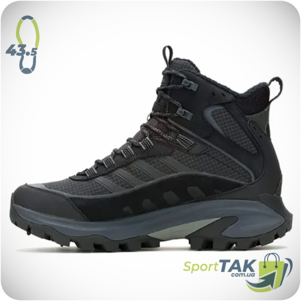 Черевики чоловічі 43,5 MERRELL MOAB SPEED 2 THERMO MID WP чорні