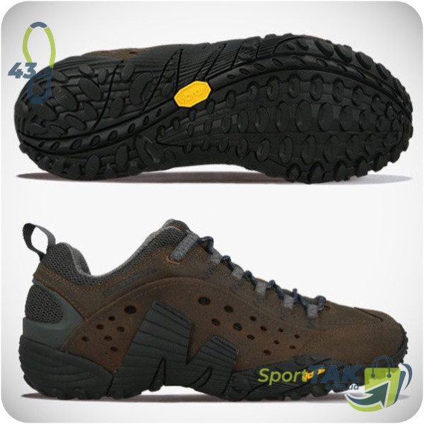Кросівки чоловічі 43,5 MERRELL INTERCEPT коричневі