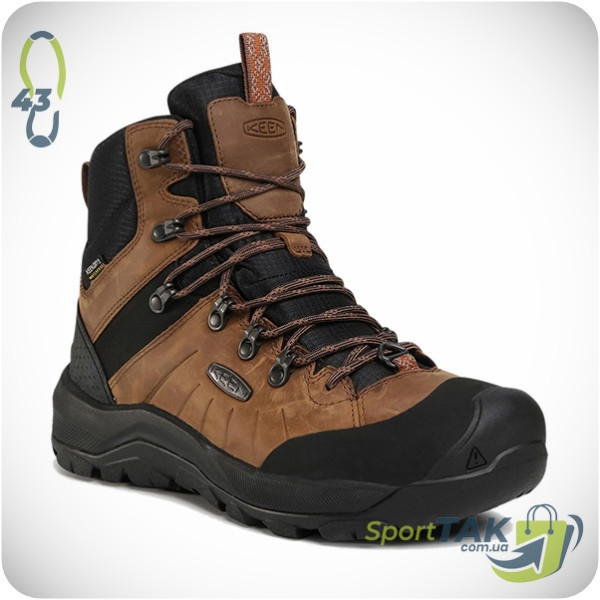Черевики чоловічі 43 KEEN REVEL IV MID POLAR коричневі
