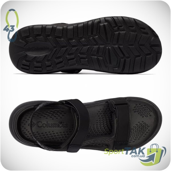 Чоловічі сандалії COLUMBIA PEAKFREAK ROAM SADAL чорні 43