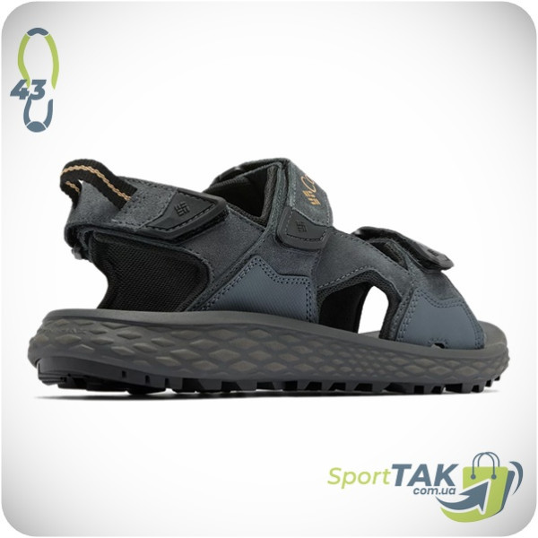 Чоловічі сандалії COLUMBIA KONOSHIKER 3 STRAP сірі 43