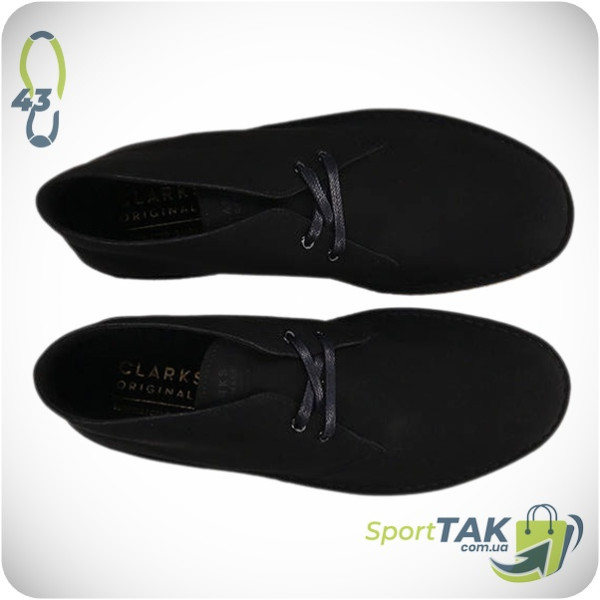 Чоловічі черевики 43 CLARKS ORIGINAL DESERT BOOT VEGAN