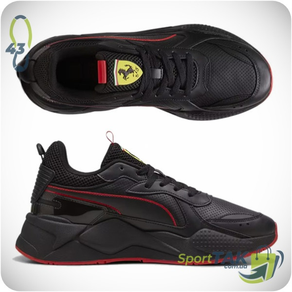 Чоловічі кросівки 43 PUMA SCUDERIA FERRARI RS-X SNEAKERS