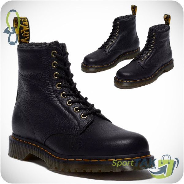 Черевики чоловічі DR. MARTENS 1460 FAUX FUR LINED GRIZZLY 43