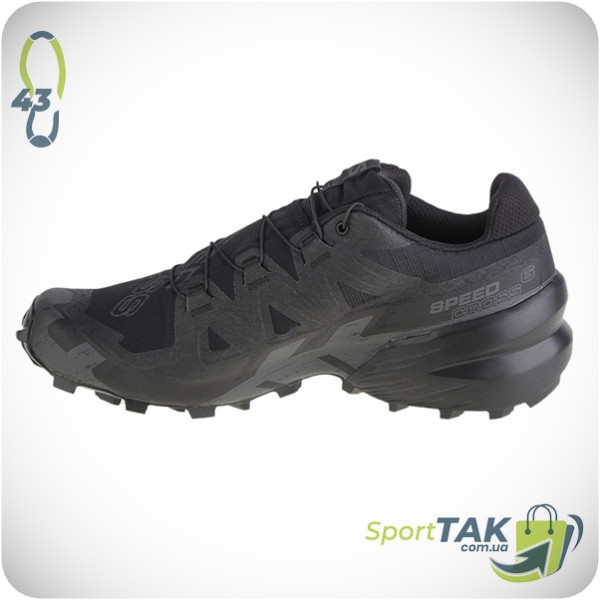 Чоловічі кросівки 43 SALOMON SPEEDCROSS 6 чорні