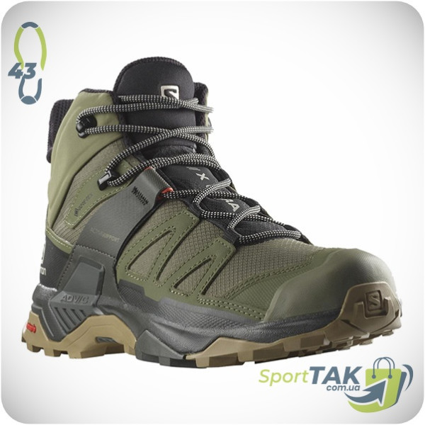 Чоловічі черевики 43 SALOMON X ULTRA 4 MID GTX