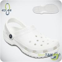 Крокси CROCS CLASSIC білі 43-44