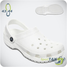 Крокси CROCS CLASSIC білі 43-44