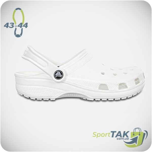 Крокси CROCS CLASSIC білі 43-44