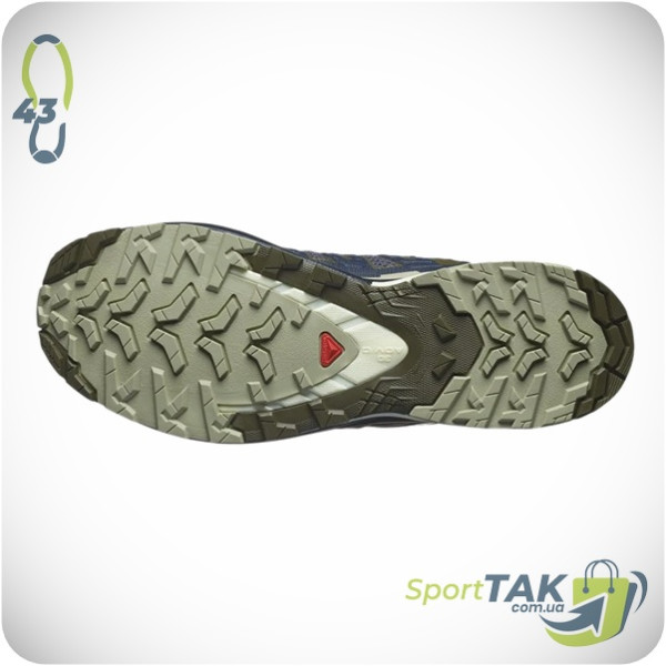 Чоловічі кросівки 43 SALOMON XA PRO 3D V9 сіро-зелені