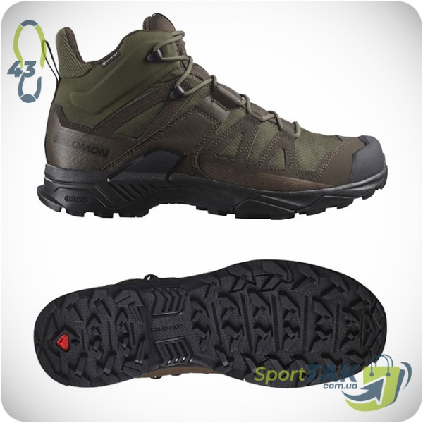 Чоловічі черевики 43 SALOMON X ULTRA TRACKER GTX