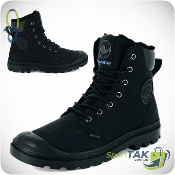 Черевики чоловічі 43 PALLADIUM SPORT CUFF WP чорні