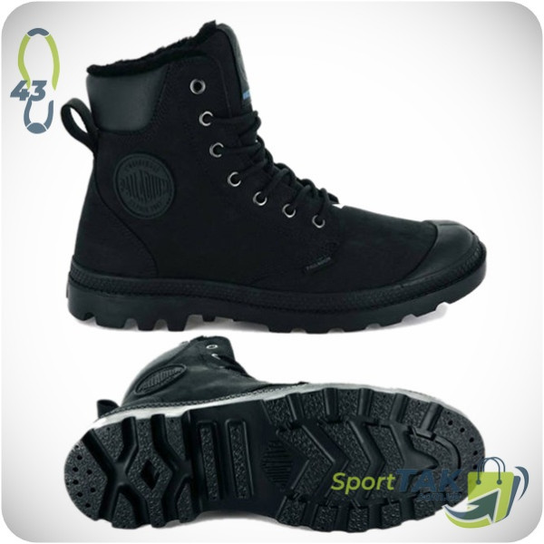 Черевики чоловічі 43 PALLADIUM SPORT CUFF WP чорні