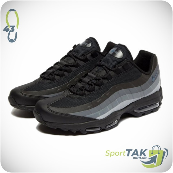 Кросівки чоловічі 43 NIKE AIR MAX 95 чорно-сірі