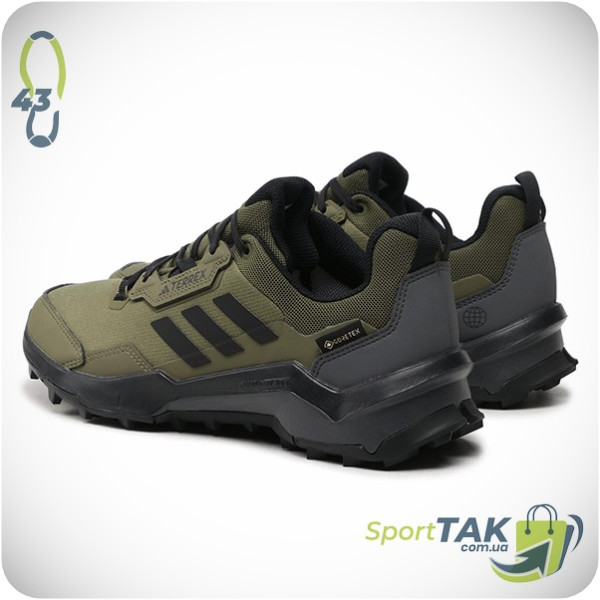 Чоловічі кросівки ADIDAS TERREX AX4 GTX зелені 43 
