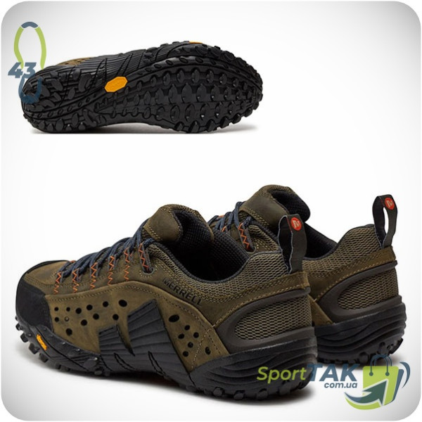 Кросівки чоловічі 43 MERRELL INTERCEPT зелені