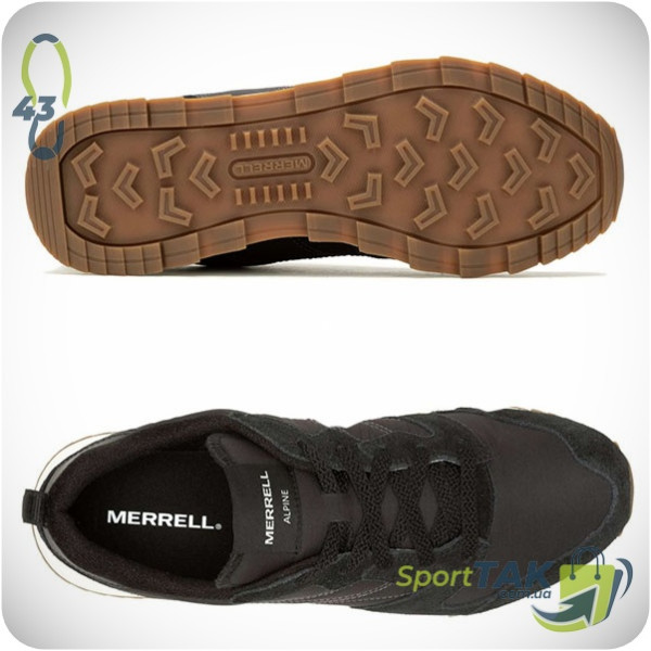 Кросівки чоловічі 43 MERRELL ALPINE 83 SNEAKER SPORT чорні