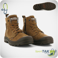 Черевики чоловічі 44,5 PALLADIUM PAMPA HI ZIP WL коричневі