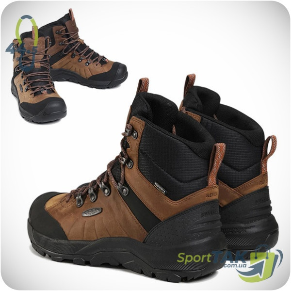 Черевики чоловічі 44,5 KEEN REVEL IV MID POLAR коричневі