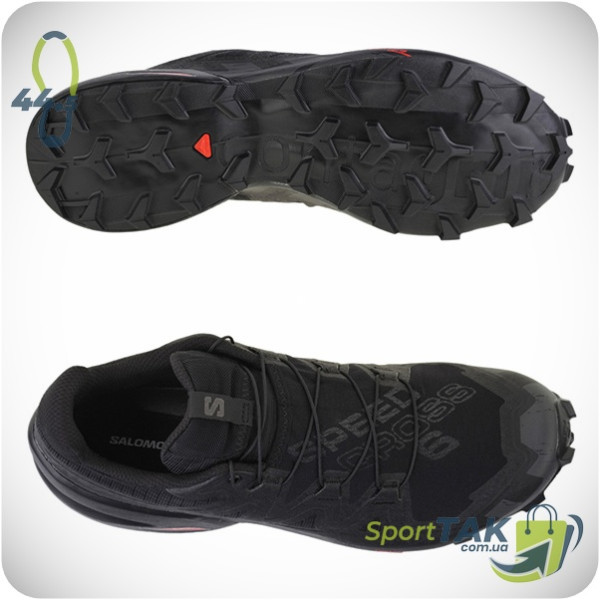Чоловічі кросівки 44,5 SALOMON SPEEDCROSS 6 чорні