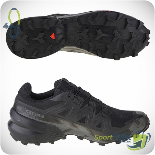 Чоловічі кросівки 44,5 SALOMON SPEEDCROSS 6 GTX чорні