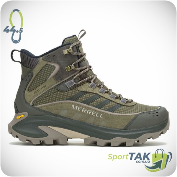 Черевики чоловічі 44,5 MERRELL MOAB SPEED 2 THERMO MID WP зелені