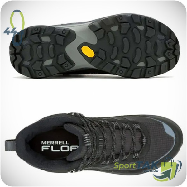 Черевики чоловічі 44,5 MERRELL MOAB SPEED 2 THERMO MID WP чорні