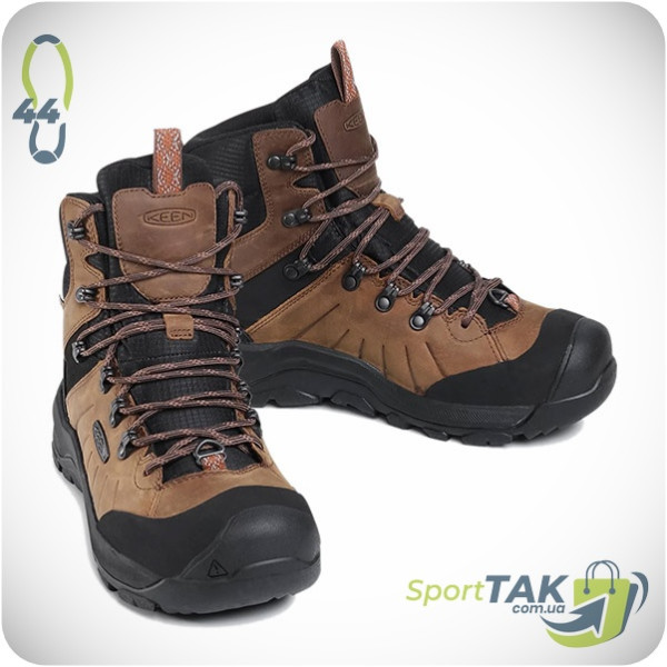 Черевики чоловічі 44 KEEN REVEL IV MID POLAR коричневі